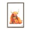 Stupell Industries Yakety Yak Cattle Floating Frame, design by Marc Allante